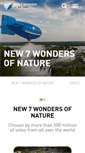 Mobile Screenshot of nature.new7wonders.com