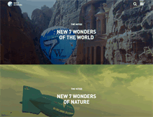 Tablet Screenshot of new7wonders.com